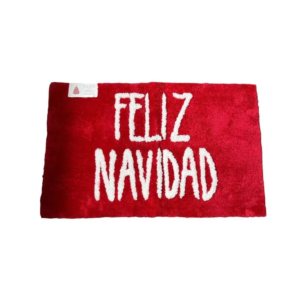 Rae Dunn Feliz Navidad Bath Mat